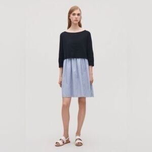 COS Layered Sweater Dress Size Small